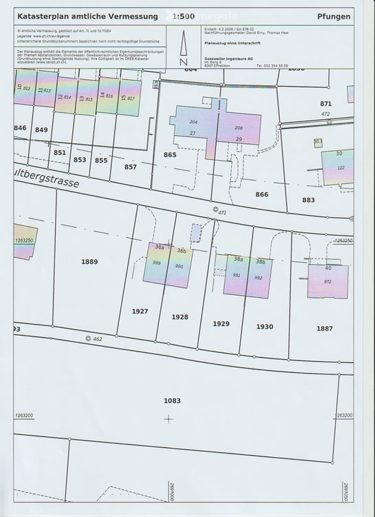 Attraktives 5.5-Zimmer-Doppeleinfamilienhaus an ruhiger Lage in Pfungen ZH 13