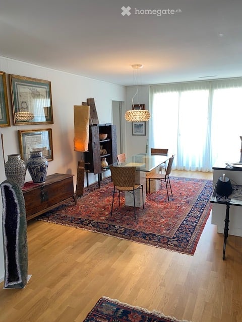 Modern and bright furnished 3.5-Room Apartment with Balcony in Zürich Manegg 1