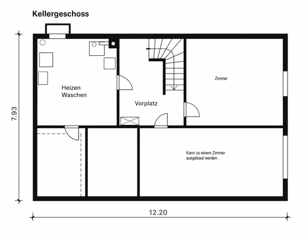 5.5 Zimmer - Einfamilienhaus freistehend, Grundstück 602 m2 3