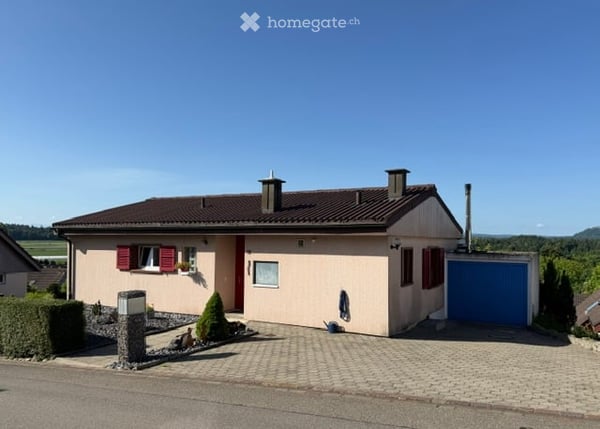 5.5 Zimmer - Einfamilienhaus freistehend, Grundstück 602 m2 1