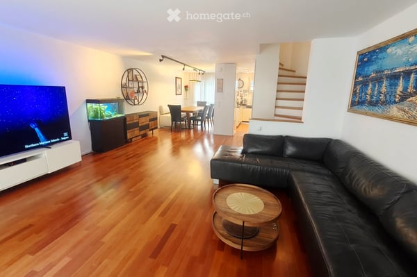 Modernes 5.5/6.5 Zimmer-Reihenhaus in ruhiger Lage Allschwil /5.5-6.5 room row house with a garden 1