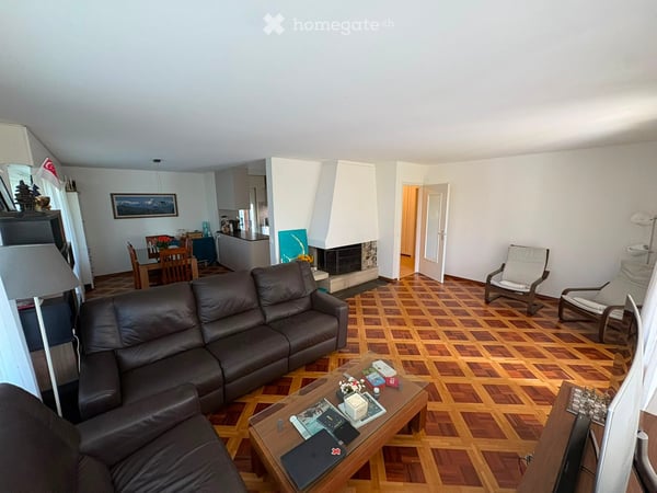 FOR RENT: Spacious 5-room garden apartment (138 m²) in a detached villa – Founex (VD) 4