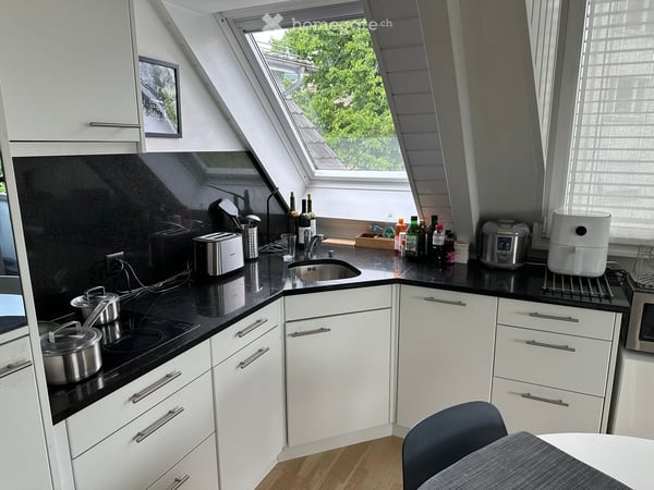 Charming 1.5-Room Duplex Apartment with Balcony & Scenic Views in Zürich Wollishofen 3