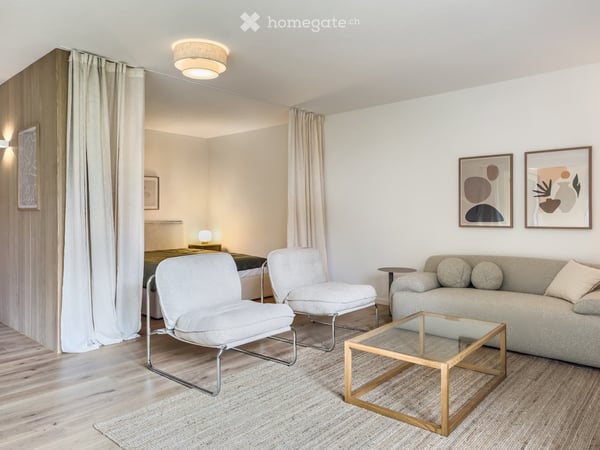 Neu renovierte 1.5-Zimmer-Wohnung mit eigener Lounge-Terrasse – Gossau ZH 3