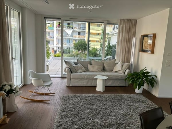 Möblierte 2.5-Zimmer-Wohnung im modernen Neubau – Basel St. Johann, inkl. Einstellhalle 2