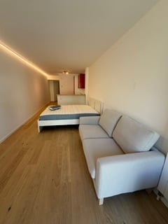 Studio chic, calme, au frais, rénové et meublé avec jardin à louer 5