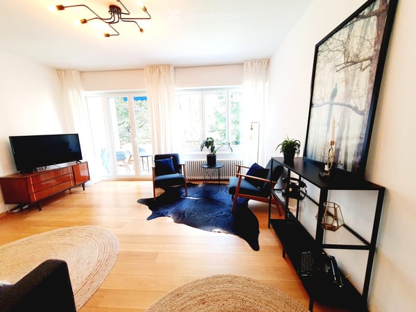 Appartement meublé équipé, 3.5 pièces, lumineux et calme, tout inclus 2