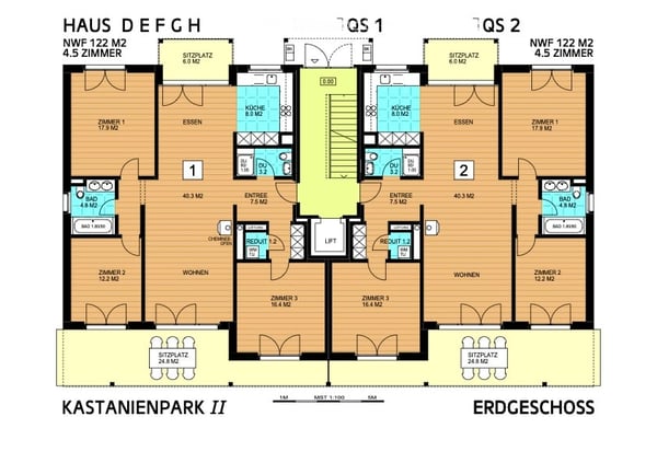 4.5-Zimmer Garten-Wohnung am Stadt- und Waldrand 16