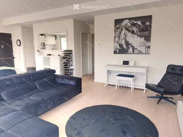 Magnifique appartement attique de 5 pièces avec vue panoramique – Quartier des nations, Genève 3