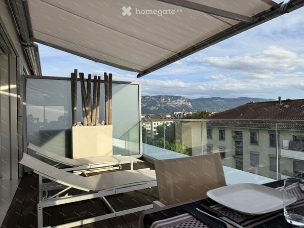 Magnifique appartement attique de 5 pièces avec vue panoramique – Quartier des nations, Genève 11