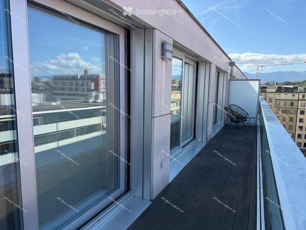 Magnifique appartement attique de 5 pièces avec vue panoramique – Quartier des nations, Genève 26