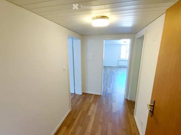 Helle, renovierte 2.5-Zimmer-Wohnung mit Bergsicht in Nesslau 2