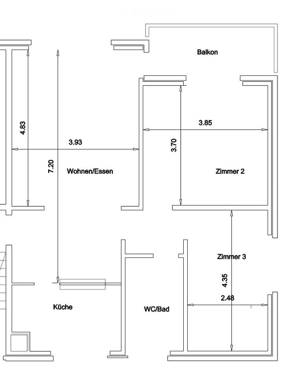 3.5-Zimmer-Wohnung mit Balkon in ruhiger Lage 7