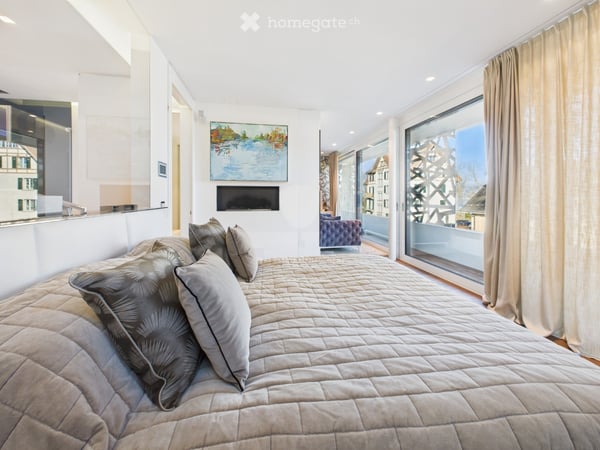 Luxurious 6.5-Room Apartment with Lake Views and terraces 22