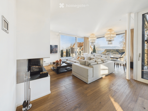 Luxurious 6.5-Room Apartment with Lake Views and terraces 8