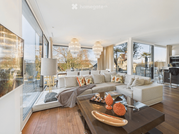 Luxurious 6.5-Room Apartment with Lake Views and terraces 24