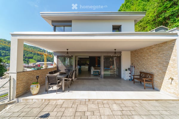 Villetta di pregio 195 m² + terreno 4'150 m² con bosco — Grancia, Lugano Sud 4