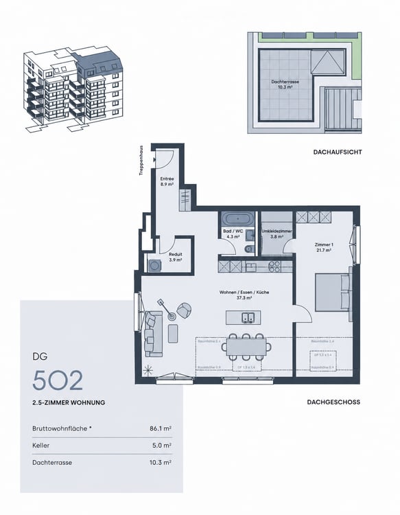 Über den Dächern von Opfikon: Ihr privates Rooftop-Zuhause 8