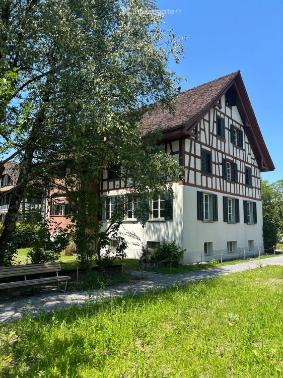 Charmante 4 1/2 -Zimmer-Altbauwohnung mit Balkon in Kappel am Albis 2