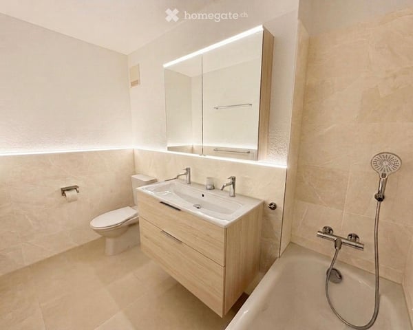 3.5-Zimmer-Wohnung, frisch saniert, mit Cheminée und grossem Balkon in Kappel SO 9