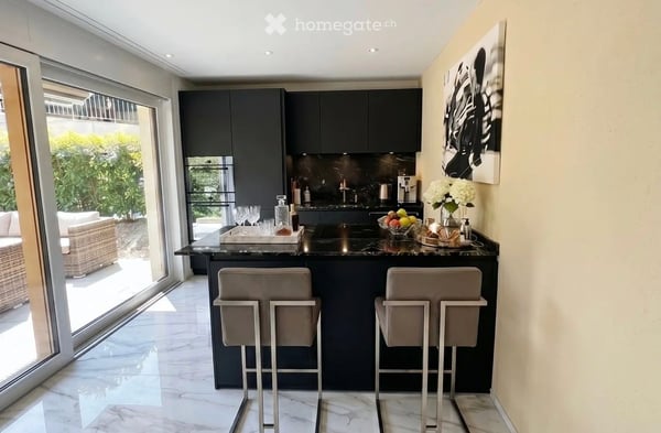 Alto Standing 4.5 Locali Arredato con giardino e 2parcheggi - cantina - Breganzona 5