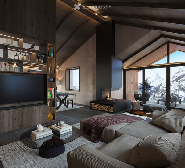 Luxury Penthouse Matterhorn View 2