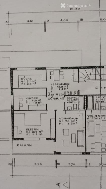 Sonnige und geräumige 3.5-Zimmer-Wohnung in Neuenhof zu vermieten 6