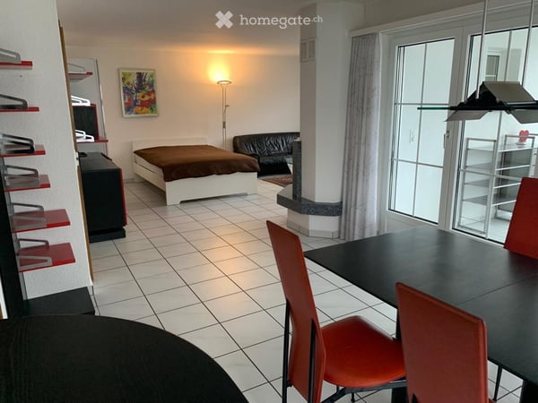 Möblierte 1 1/2 Zimmer-Wohnung mit eigenem Sitzplatz. Ruhig mit W-LAN und TV! 5