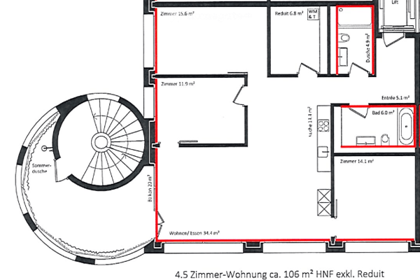 Bright 4.5-Room Apartment with Balcony and Beautiful Views in Uster 5