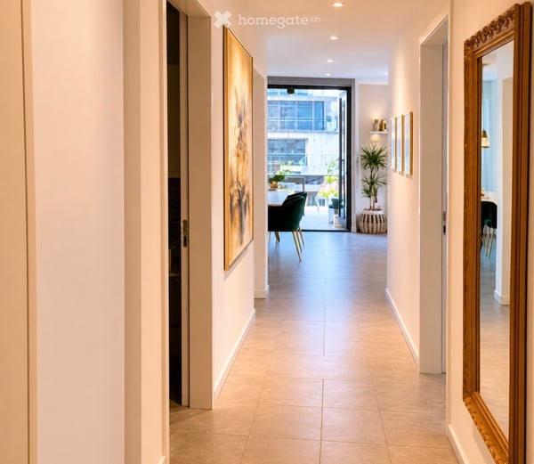 Helle 3.5-Zimmer-Wohnung mit Balkon und Aussicht in Staufen AG 3