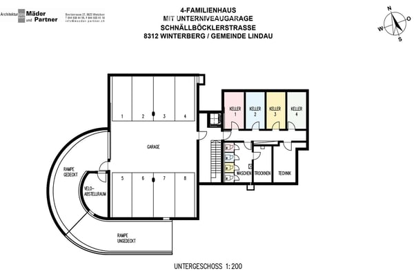 3 ½ Z.-Wohnung in Winterberg (Lindau-Zürich), per 1. Oktober, oder nach Vereinbarung 9