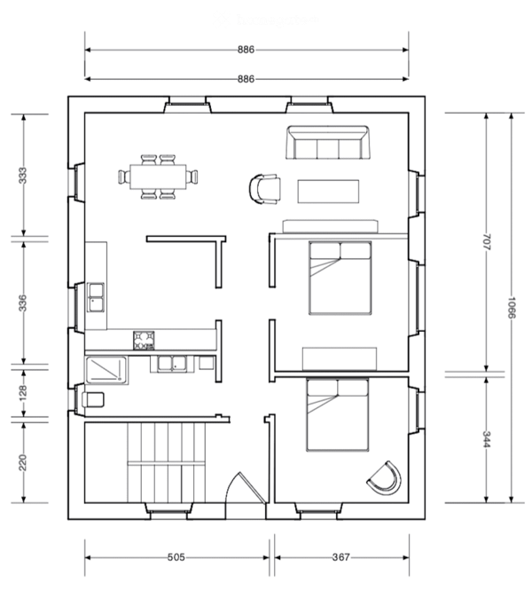 Sehr schöne moderne Wohnung, neuwertig und 2012 komplett Renoviert 5
