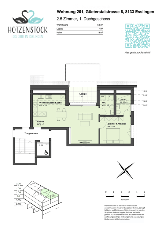 Erstvermietung – Moderne 2.5-Zimmer-Neubauwohnung im Zentrum von Esslingen 2