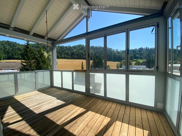 Charmante 3.5-Zimmer-Dachwohnung am Dorfrand von Turbenthal 4