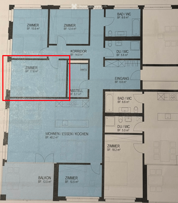 Room in a shared flat 2