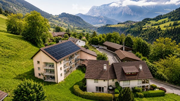 Charmantes Renditeobjekt: 29 Wohnungen + 2 Reiheneinfamilienhäuser mit Bergpanorama 4