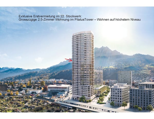 2.5-Zimmer-Wohnung im 22. Stock mit atemberaubendem Weitblick 7