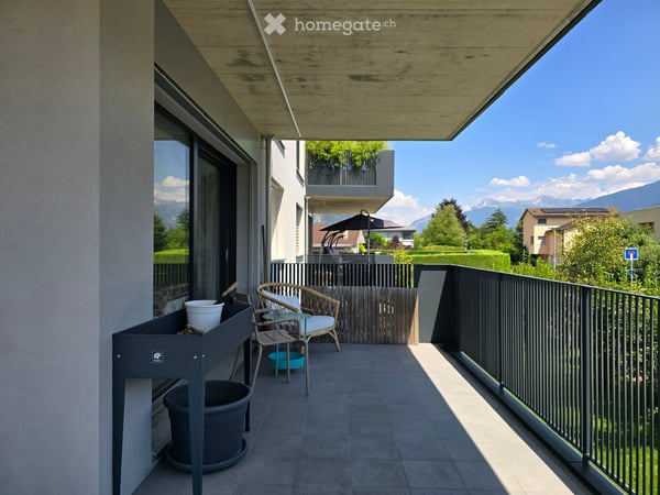 Spacieux appartement moderne de 3.5 pièces à Grimisuat – Vue panoramique sur les montagnes 11