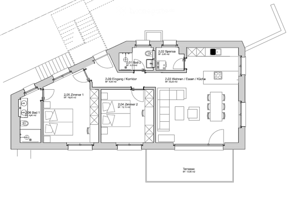 Moderne 3.5-Zimmer-Wohnung in Samedan mit Traumaussicht 16
