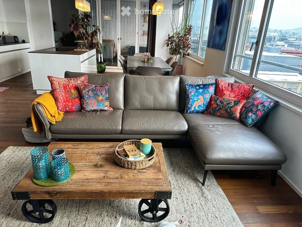 Möblierte 3.5-Zimmer-Wohnung im 9. Stock mit Panoramablick – Zürich Hardbrücke 4