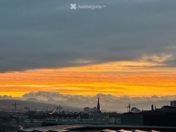 Möblierte 3.5-Zimmer-Wohnung im 9. Stock mit Panoramablick – Zürich Hardbrücke 8
