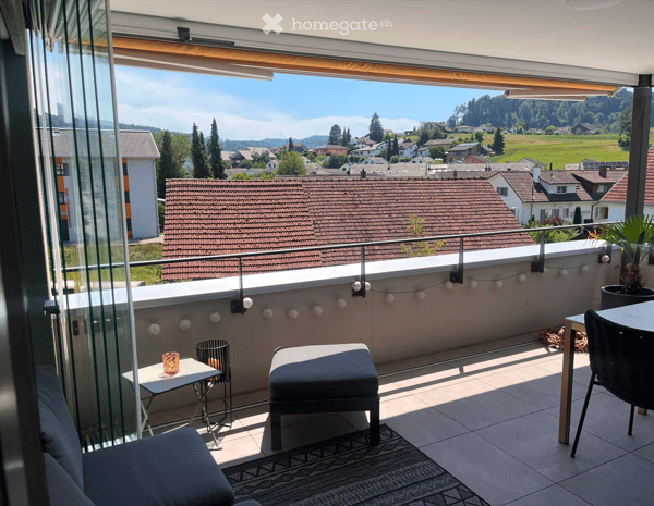Helle 3.5-Zimmer-Wohnung mit Aussicht direkt am Bahnhof in Aadorf 7