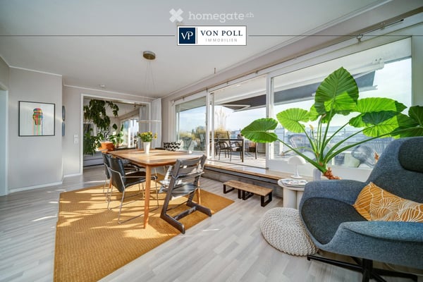 Penthouse-Feeling mit sensationeller Dachterrasse und einzigartigem Mix aus See-und Alpenblick 1