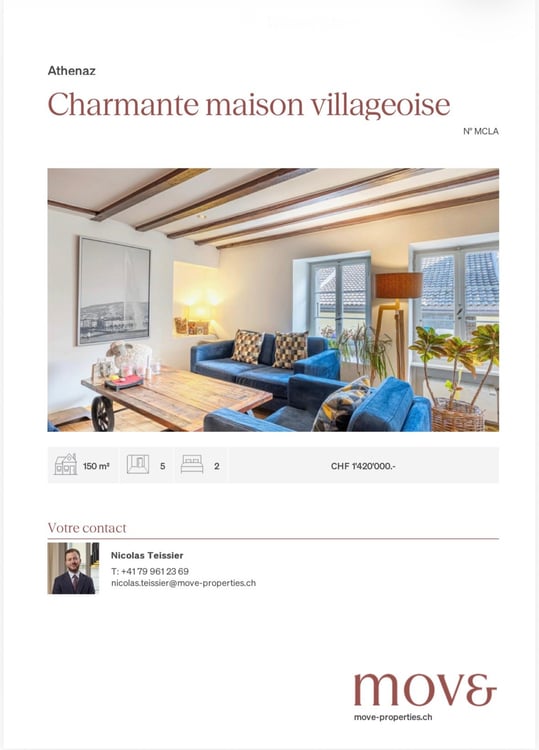 Charmante maison villageoise dans la campagne genevoise 1