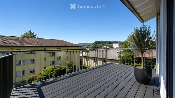 Helle und moderne 4-Zimmer-Wohnung in ruhiger Lage von Aadorf 1