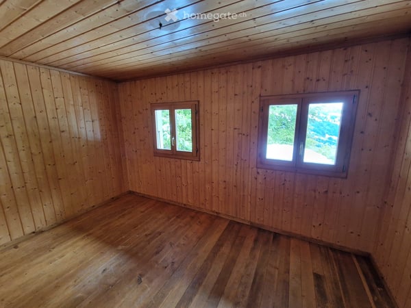 Charmant petit chalet de deux pièces avec terrasse, jardin et vue sur les montagnes – Les Pléiades 5