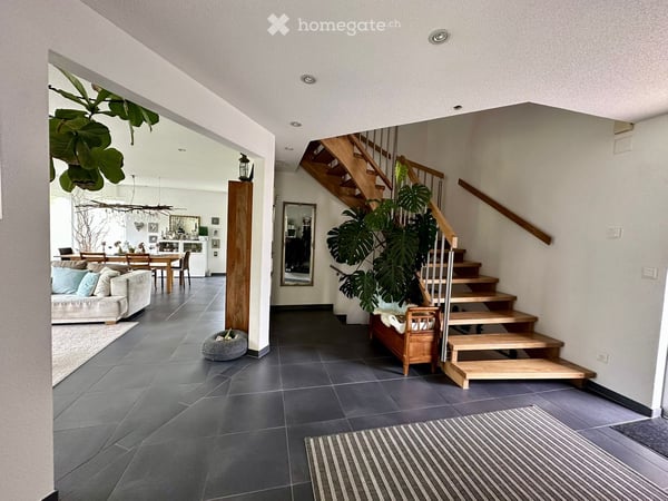Traumhaus am Grünrand | 6.5 Zimmer | freistehend | unverbaubare Aussicht | Minergie | Kaufoption 6