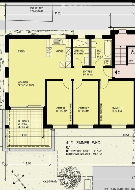 Bright & Modern 4.5-Room Roof Apartment in Pfäffikon ZH – Available Immediately 5