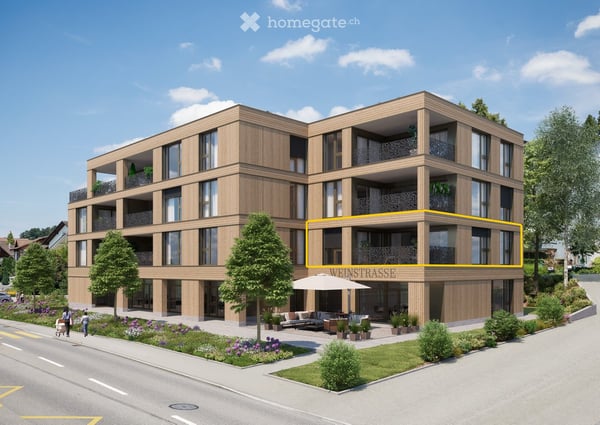 Wunderschöne 4.5-Zimmer-Wohnung im Eigentumsstandard an zentraler Lage im Dorfzentrum 2