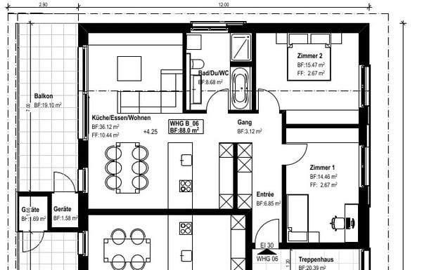 Moderne 3.5-Zimmerwohnung in Oberhöri 10